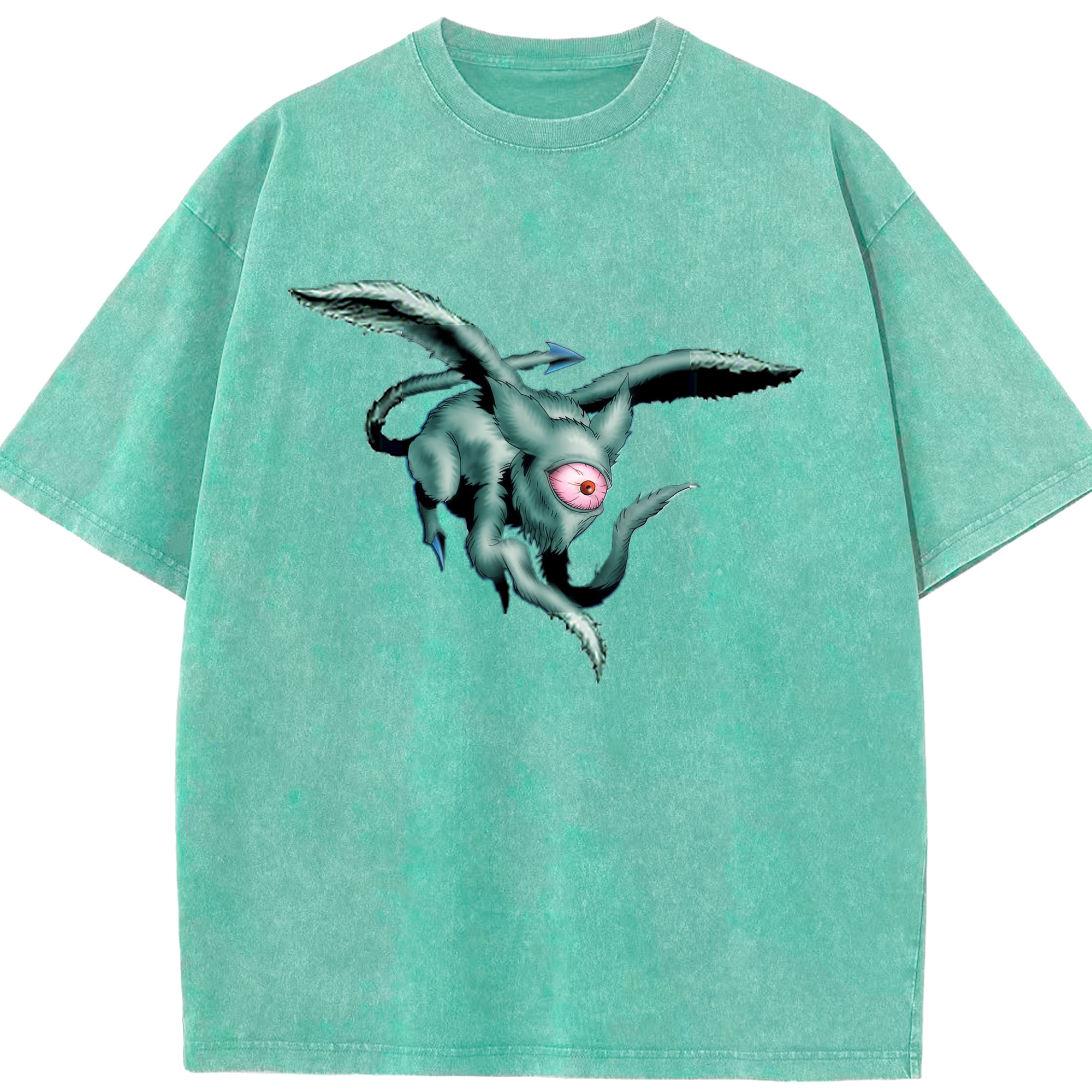 （画像用） 遊☆戯☆王 Yu-Gi-Oh! 綿100% ヴィンテージ風 半袖Tシャツ（フロントプリント）